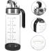 Alipis Automatic Opening and Closing Oiler Glass Oil Pot Glass Dispenser Clear Container Oil Bottle Soy Sauce Bottle Kitchen Oil Pot Soy Sauce Container Stainless Steel Pp Soy Sauce Rack - Buy Online on SooperMarket.com
