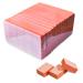 Karlash Nail Mini Orange Buffer Block File 80/100 Grit 2 Sided (130 Count) 130 Count (Pack of 1)