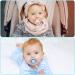Vicloon Baby Dummy Clips 5 Pcs - BPA Free Soother Pacifier Chain Holder for Boys and Girls - Transparent Teether Toy Holder - Buy Online on SooperMarket.com