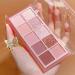 Go Ho 10 Colors Eyeshadow Palette,Matte&Glitter Eyeshadow Makeup,Pink Eye Black Pink Eyeshadow Shades,Naturing-Looking,High Pigment Waterproof Eye Shadow Palette,03 03 Colors Rose Pink Style
