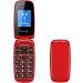 USHINING GSM Senior Flip Phone - Large Button Emergency Call 1.77 Color Display - No Contract - Red - Buy Online on SooperMarket.com