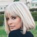 HAIRCUBE Creamy White Short Bob Wig with Bangs - 12 Inch Heat Resistant Synthetic Wig for Women - Buy Online on SooperMarket.com