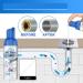 Herios Drain Foam Cleaner Liquid Hair Drain Clog Remover & Cleaner Pipe Dredge Deodorant Foam Cleaner Quick Foaming Toilet Cleaner for Kitchen Sink Toilets Sinks and Tubs (2 Pcs) - Buy Online on SooperMarket.com