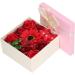 Simulation Flower Bath Soap Women Exquisite Flower Soap Gift Box for Birthday Valentines Day Christmas for Her Women Teens Girls Mom Birthdays (Red) - Buy Online on SooperMarket.com