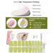 Kalolary Gel Nail Polish Strips Nail Gel Art Sticker Waterproof Full Nail Wraps Decal Sets with Scissors Nail File and Stick for Women Girls Nail Art Decor (UV/LED Lamp Required)-6 - Buy Online on SooperMarket.com
