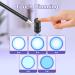 6W LED Nail Lamp Gooseneck Ultraviolet Nails Lamp Manicure Dryer Curing Light with Flexible Hose Foot Switch Detachable Head for Eyelash Glue Nail Polish - Buy Online on SooperMarket.com