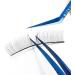 FEITA Diamond Grip Eyelash Extensions Tweezer 2Pcs - Japanese Steel Dolphin-shaped Precision Tweezers for False Lashes Application - Blue - Buy Online on SooperMarket.com