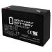 Mighty Max Battery ML12-6 .250TT - 6V 12AH Battery Replaces Power-Sonic PS-6100F2