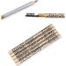 MUSISALY 2pcs Long Lasting Eyebrow Pencils Eye Brow Pencils for Women Leopard Eyebrow Brush for Women Wooden 1 count (Pack of 1) Brown - Buy Online on SooperMarket.com