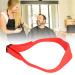 DIY Haircut Tool with Silicone Neckline Shaving Template and Hair Trimming for Easy and Trimming (Red)