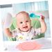 Hohopeti Suction Cup Mat - Kids Placemat for Toddlers and Babies - Pink 11.5X10.5cm - Buy Online on SooperMarket.com