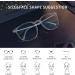 ROCKNIGHT Blue Light Blocking Glasses - Clear Frame for Computer & Phone | Reduce Eye Strain & Enhance Sleep Quality - Buy Online on SooperMarket.com