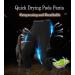 Unlimit Black Basketball Compression Pants with Knee Pads | 3/4 Capri Leggings - Medium - Buy Online on SooperMarket.com