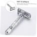 JECOMPRIS 2ST Manual Razor - Double-Speed Chrome-Plated Double-Sided Shaver for Men | Durable Alloy Design 2-Pack - Buy Online on SooperMarket.com