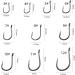 300-Piece Carbon Steel Fishing Hooks Set - 10 Sizes with Eyelet & Barn Hooks for Freshwater & Saltwater - Includes Plastic Box | Premium Fishing Accessories - Buy Online on SooperMarket.com