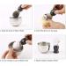 Plplaaoo Premium Shaving Brush - Resin-Based Razor Brush for Men | Ideal for Home & Salon Use - Buy Online on SooperMarket.com