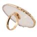 Dawafit 1 Pc Resin Stone Color Nail Art Ring Palette Finger Ring Plate Acrylic Uv Gel Polish Cream Foundation Mixing Nail Art Equipment