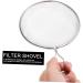 GANAZONO 2pcs Pet Sand Shovel para Pecera Fine Sand Sifter Fish Silver Barbed Wire 26x14cmx2pcs Silverx2pcs - Buy Online on SooperMarket.com