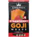 King Palm Goji Berry 4 x Strawberry Wraps Cones Pre Rolls Papers - 4 - Model-X Tips (Strawberry) - Buy Online on SooperMarket.com