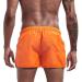 Ronony Men's Short Pants - Quick-Dry Summer Sports Shorts for Running & Training | Fitness Jogging Pants with Pockets (M Z004 #Orange) - Buy Online on SooperMarket.com