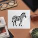 Zebra Microfiber Lens/Glasses Cleaning Cloths - 2 Pack | International Shipping Available - Buy Online on SooperMarket.com
