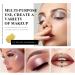 Reddhoon 6 Colors Liquid Glitter Eyeshadow Set Diamond Shimmer Metallic Liquid Eyeshadow Waterproof Long Lasting Quick Drying Sparkling Eye Shadow Makeup Set Set A - Buy Online on SooperMarket.com