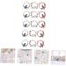 KALLORY 30pcs Alloy Oil Drop Pendant Bride Hollow Out Telephone - Buy Online on SooperMarket.com