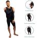 CompressionZ UV Protection Arm Sleeves Black XL for Men & Women | Compression Elbow Sleeve - Buy Online on SooperMarket.com