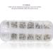Nail Art Rhinestones ANGGREK Nail Art AB Crystal Rhinestones Colorful Flatback Glass Nail Decoration DIY Manicure Accessory(1#) - Buy Online on SooperMarket.com