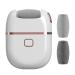 Toseky Electric Foot Scrubber File Rechargeable Foot File with 2 Adjustable Speed Professional Foot Care Pedicure Kits for Home Nail Technicians and Individuals White