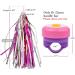 U-LIAN Kids Purple Streamers and Bike Bell for Girls | Flower Bicycle Bell + Handlebar Streamers Set - Pink - Buy Online on SooperMarket.com