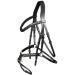 WALDHAUSEN X-Line Standard Bridle Canc n black-stainless steel Thoroughbred-cob