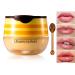 Bee Lip Balm Honey Pot Bee Balm Honey Lip Mask for Dry Lips Hydrating & Prevention for Lip Care Lip Moisturzing Dry and Cracked Lip Scrubs Exfoliator