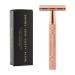 Stainless Steel Razors Safety Razors Double Edge Razors Single Blade Razors Stainless Steel Razors Detachable Head Razors for Men Close Smooth Clean Shave Single Blade Razors