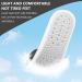 Memory Foam Cropable Comfort Insoles for Women US 5-8 - Shock Absorption Support Pads - Breathable Sports Insoles - Black - Buy Online on SooperMarket.com