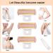 Beorol Body Ladies Shaver Replacement Heads - Smooth & Precise Shaving Blades - 3 Heads, 1 Brush, 1 Charger Included - Buy Online on SooperMarket.com