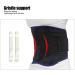 Adjustable Lumbar Support Belt - Breathable Waist Support with Steel Plate for Herniated Disc & Exercise - Ideal for Back Pain Relief - Buy Online on SooperMarket.com