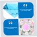 FRCOLOR 2 Pcs Nail Art Crystal Cup Clear Cups Glass Dappen Dish Bowl Glass Dappen Dish for Acrylic Nails Glass Containers with Lids Crystal Nail Cup Equipment White Crystal Symphony 5.5x5.5cmx2pcs Bluex2pcs - Buy Online on SooperMarket.com