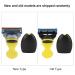 Natudeco Razor Epilator - 45 Rotatable Manual Razor for Face & Travel | Multi-Layer Design Compact & Practical - Yellow - Buy Online on SooperMarket.com