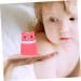 PLAFOPE 2pcs Bear Powder Puff Box | Travel Baby Powder Container Set - Pink | Food Grade PP | Baby Powder Lotion, After-Bath Powder, Sponges | 10X7CM - Buy Online on SooperMarket.com