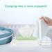Baby Wipes Heater and Dispenser - Thermostatic Comfort in Green | Wipes Warmer for Baby Wipes - Buy Online on SooperMarket.com