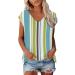 Short Sleeve T Shirts Clothing Woman T-Shirt Casual Black Clothing Top Women's Floral Pattern for Women Crop Tops Shirt Shirts Top Women's Summer Tank Top 2-green L - Buy Online on SooperMarket.com