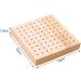 TANG SONG 80-Hole Wood Nail Drill Grinding Bit Storage Board Suite Nail Drill Bits Container Nail Drill Bit Display Stand - Buy Online on SooperMarket.com