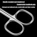 Cuticle Scissors Stainless Steel Small Manicure Scissors Nail Scissors for Women Professional Nail Scissors for Trimming Eyebrows Nose Hair Finger & Toe Nail Care - Buy Online on SooperMarket.com