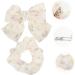 FOMIYES 1 Set Hair Accessories Bands Scrunchies Satin Scrunchies Elastics Bands Ponytail Scrunchies Bow Knotted Satin Hair Tie Bowknot Hair Clip Girl Alligator Clip The Flowers Mesh - Buy Online on SooperMarket.com