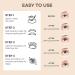 SILKDEMIS Professional Eyelid Tape - 400 Pcs of Invisible Double Eyelid Lifter Strips for Hooded Eyes (4mm 5mm 6mm 7mm) - Premium Quality eCommerce Shipping Worldwide - Buy Online on SooperMarket.com