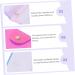 Mikinona Nail Art Card Holder Stamp Template Holder Stamping Plates Storage Bag Nail Art Plates Organizer Nail Art Stamp Rectangular Nail Shell Nail Image Plate Bag Nail Art Pouch As 19x14.5cm Pink - Buy Online on SooperMarket.com