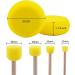 Hapeper 28-Piece Round Sponge Brush Set for Watercolor, Crafts & Face Painting - Buy Online on SooperMarket.com
