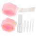 WOFASHPURET 1 Set Lace Double Eyelid Sticker Lifting Belt Girl Double Eyelid Tape Eyelid Strip Eye Patch Make up 5.3x5.3cm As Shown 1