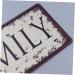Alipis Home Decor Vintage Decor Vintage Sign Wall Decor License Plate Decorations European and American - Buy Online on SooperMarket.com
